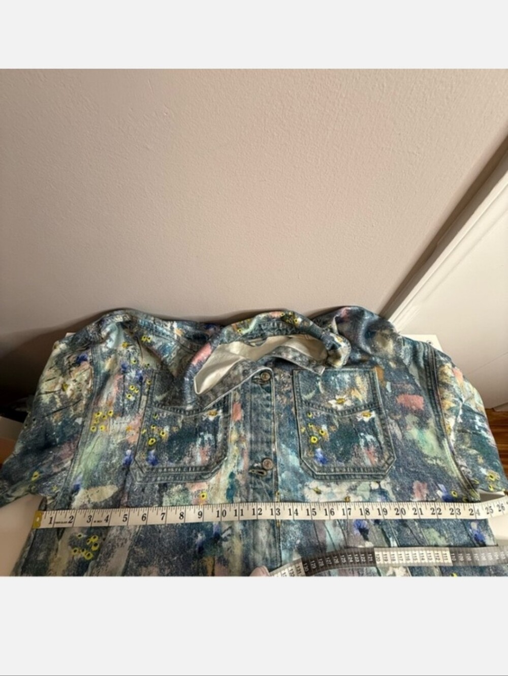 Free People Illusions Denim Jacket We The Free Madison City Tennessee - Picture 8 of 8